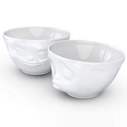 Набор чаш 2шт 200мл Tassen Grinning & Kissing белый