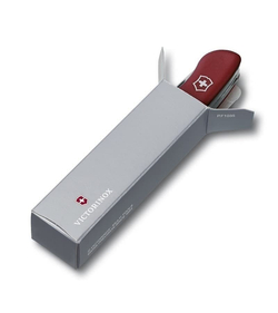 Нож перочинный VICTORINOX Hunter, 111 мм, 12 функций, с фиксатором лезвия, красный (0.8573)