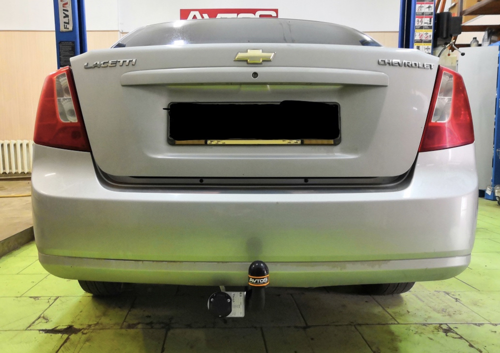 Фаркоп для Ravon, Daewoo Gentra 2013-2018, Chevrolet Lacetti седан 2004-2012 Тип шара: A. Нагрузки: 1100/75 кг, DW 07