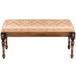 Банкетка Классика 2 Орех(Д) Каледония Мокка