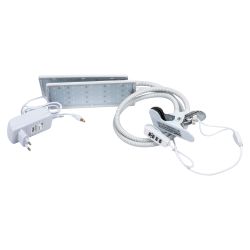 ULT-P37-24W-SPFR-TM-60 IP40 WHITE TWIN Светильник для растений светодиодный с таймером. на прищепке. Спектр для фотосинтеза. TM Uniel