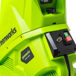 Измельчитель садовый электрический GREENWORKS GACSB, 220V, 2500W, с контейнером (2206707)