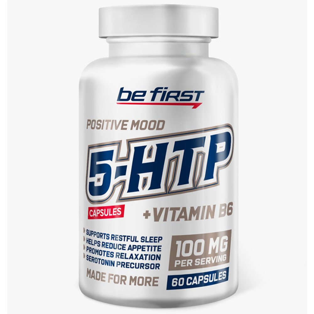 Be First 5-HTP 100 мг. + B6 (60 капс.) [M]