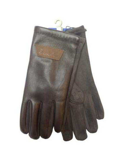 Перчатки. Мужские. Материал верха: Эко кожа. Замша. Подклад: Плюш-флис. Тянутся. Облегают руку. Сенсорные. 12 шт в упаковке.