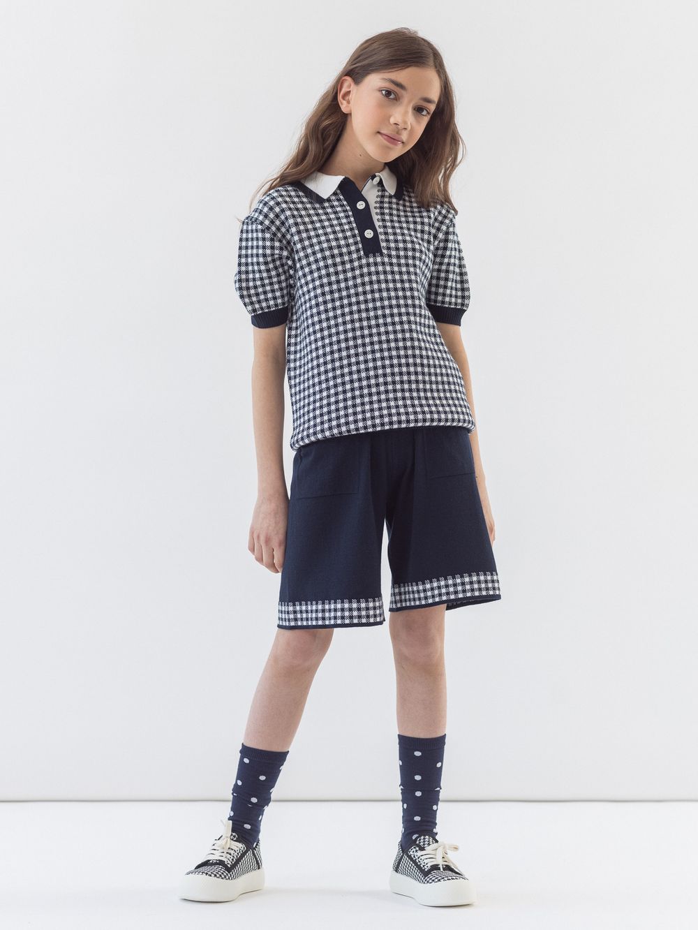 Джемпер поло для девочки