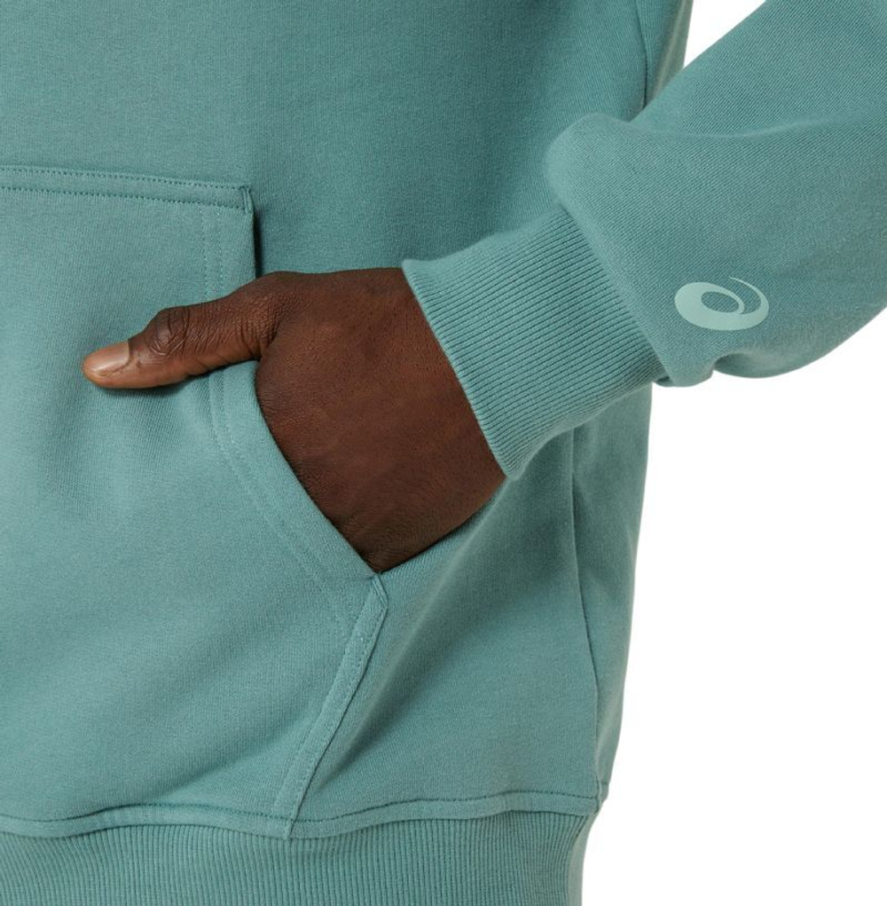 Мужская теннисная кофта Asics Oth Hoodie - зеленый