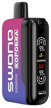 Купить Одноразовый Pod Swonq S25000 - Черника Малина (25000 затяжек)