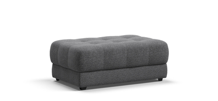 Босс пуф Рогожка Мальмо серый