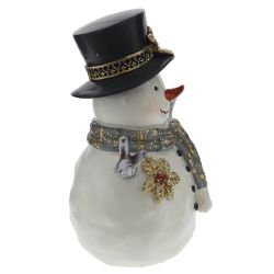 GAEM Фигурка декоративная "Снеговик", L13 W8,5 H15,5 см