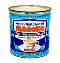 Белорусское молоко концентрированное 8,6% 300г. ж/б Рогачёв - купить с доставкой по Москве и области