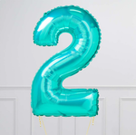 F 40"/102 см Цифра "2", Тиффани