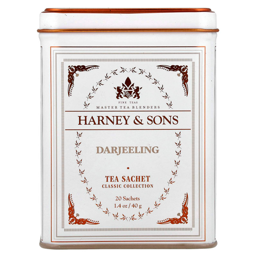 Harney & Sons, Classic Collection, Дарджилинг, 20 чайных пакетиков, 40 г (1,4 унции)