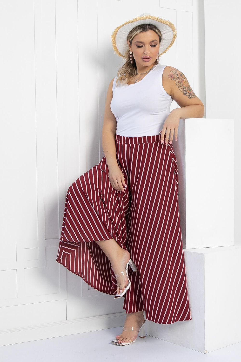 Брюки Камелия (бордовое) Б12914-13М LT Collection