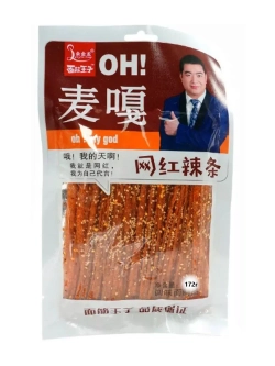 Острые азиатские снеки с кунжутом 172 г * 3 шт