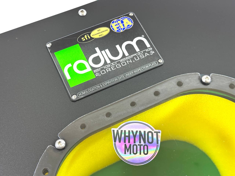 Radium Engineering Бак топливный Fuel Cell 10 gal. (37 литров) FIA 20-0610-R10A