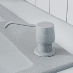 Дозатор моющего средства серый металлик №001, светло-серый №314, платина