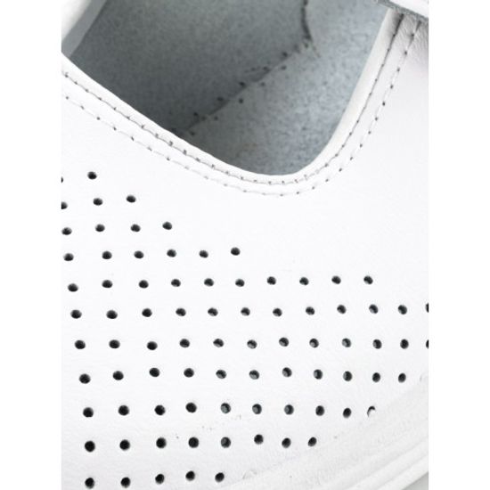 Сабо жен. нат.кожа (белый)