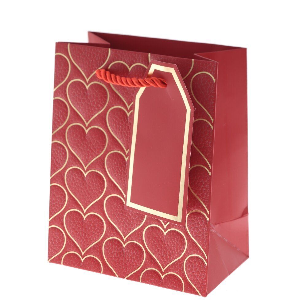 GAEM Пакет подарочный XS (бумага 210г/м2, блок 12шт), L12 W7 H15 см, 4в.