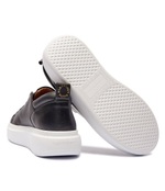 Кожаные кроссовки wembley man Alexander Smith - черный(ASBAWYM2261)