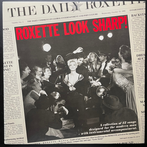 Roxette - Look Sharp! (Швеция 1988г.)