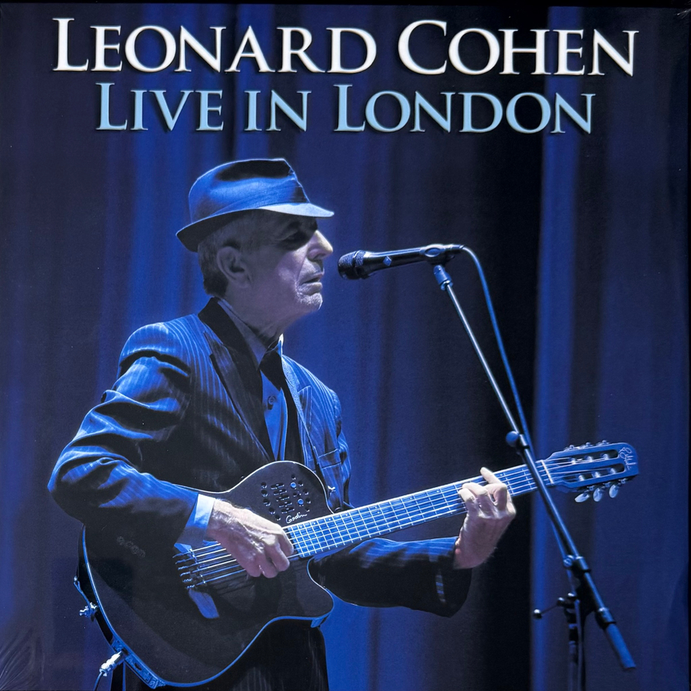 Leonard Cohen ‎– Live In London 3LP (Европа 2018г.)