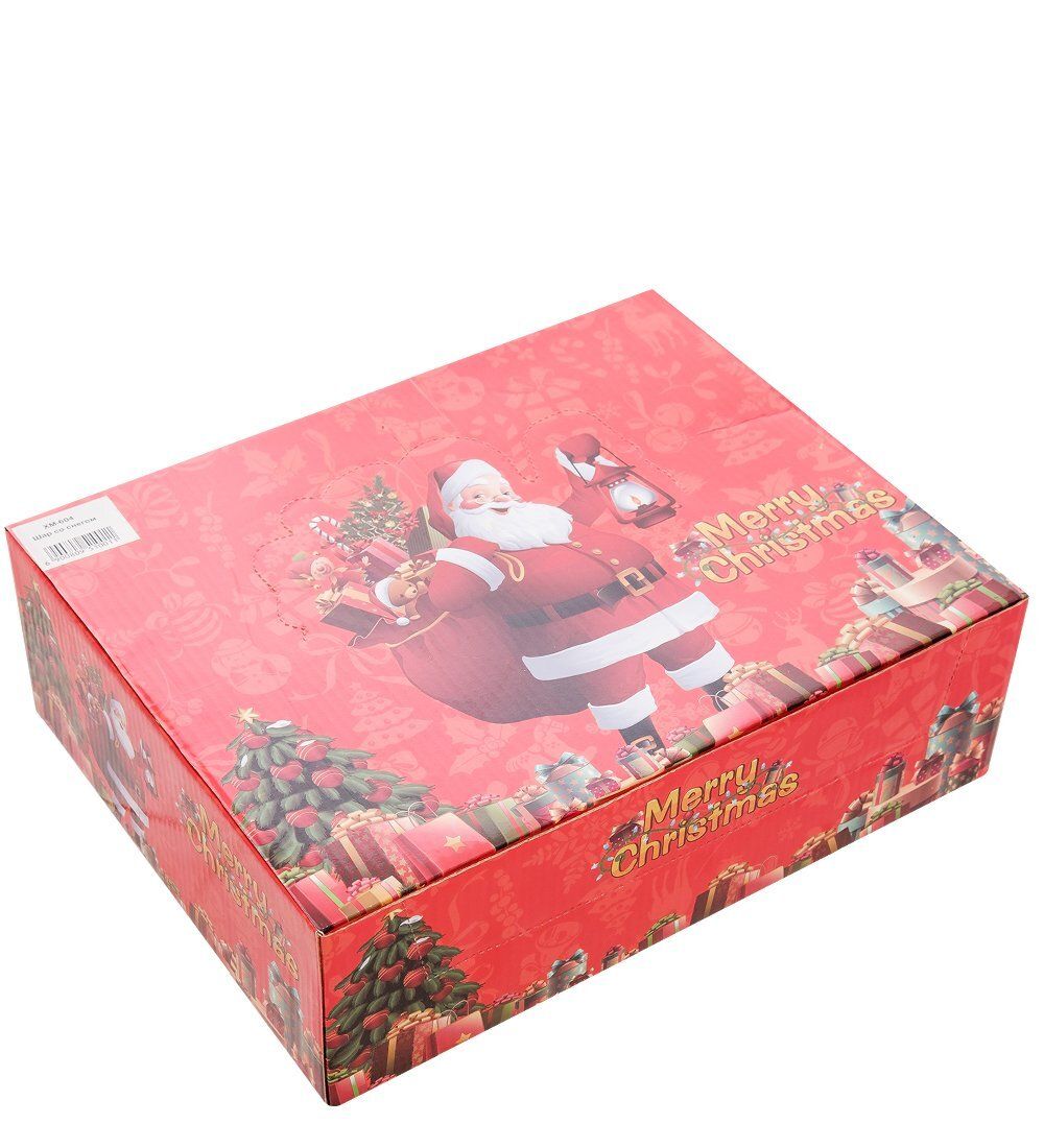 XM-604 Шар со снегом «С Новым Годом!»