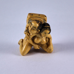 Эротическая статуэтка нэцкэ Страстные любовники