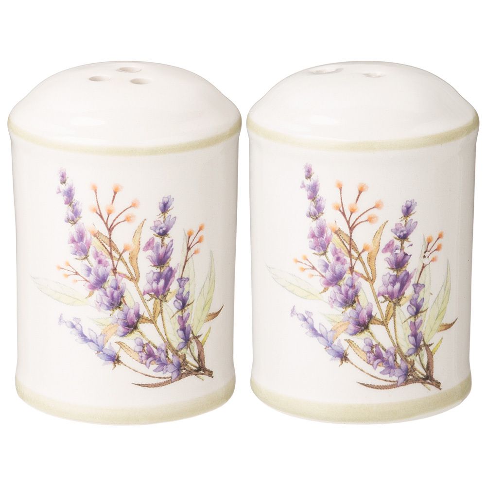 НАБОР ДЛЯ СПЕЦИЙ AGNESS "ДУША ПРОВАНСА" 2ПР. 4,5*4,5*6,5 СМ (КОР=60НАБ.)