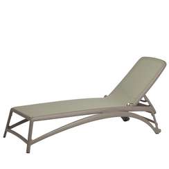 Шезлонг Atlantico, тортора/агава