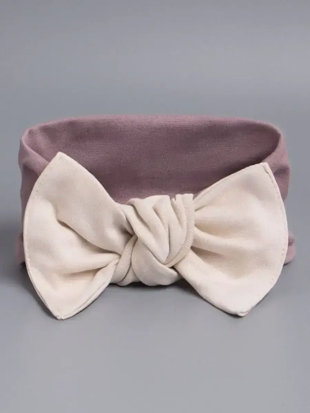 Повязка на голову трикотажная детская