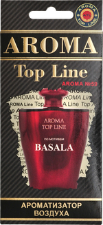 Ароматизатор для автомобиля AROMA TOP LINE №59 BASALA картон