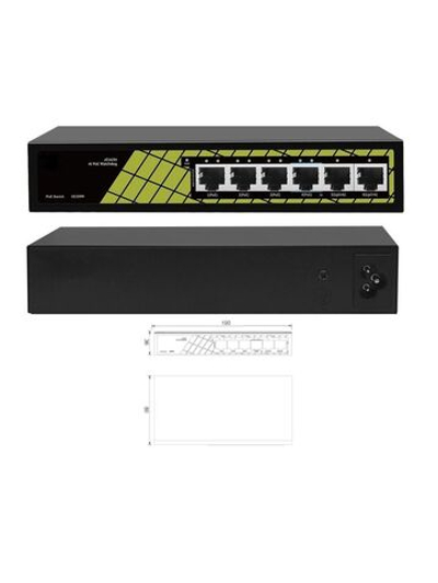 Коммутатор PoE TS-S1106