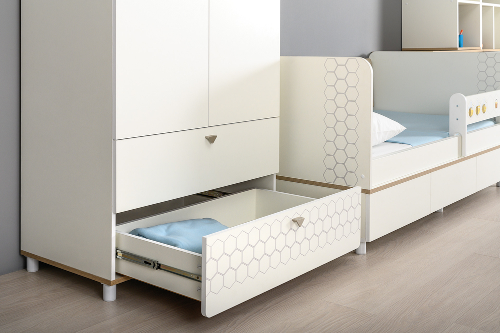 Детская Эйп 3 Белый/Дуб белый