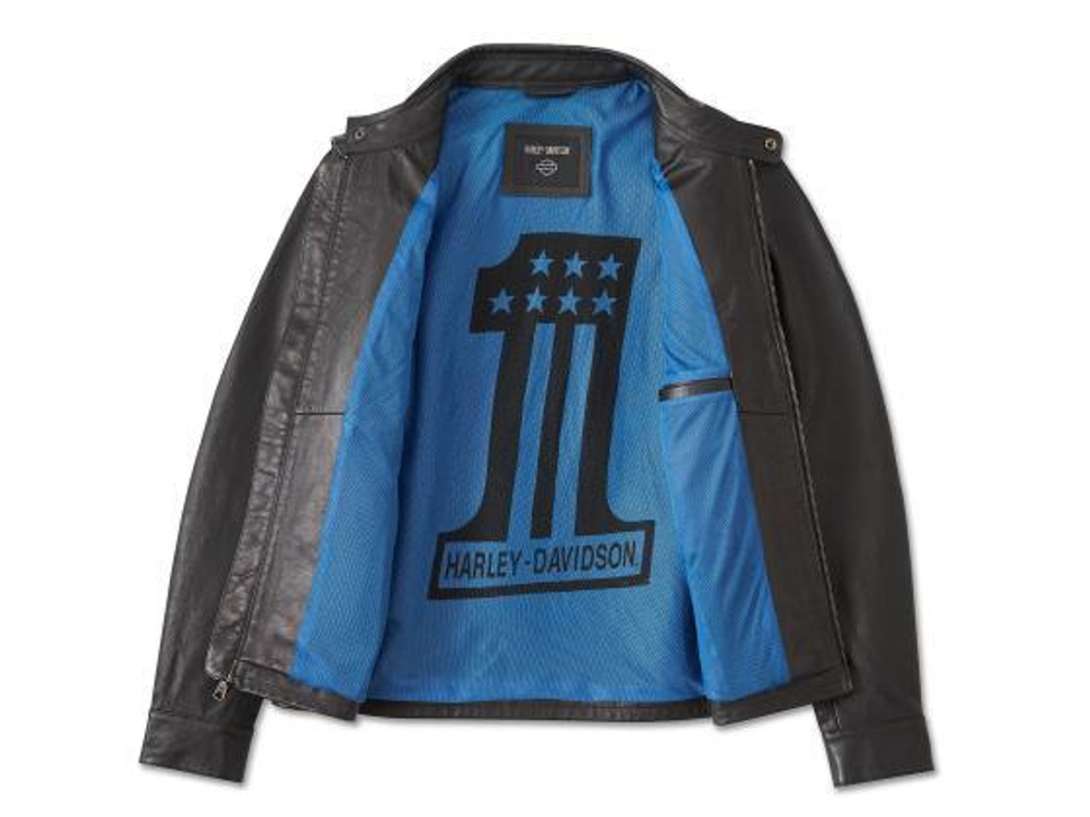 Куртка-жилет Blue Steel Convertible Harley-Davidson (кожа)