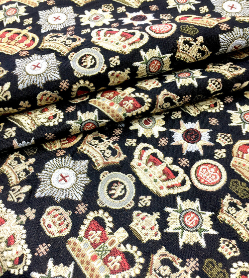 Гобеленовая ткань Ордена и короны 175 см