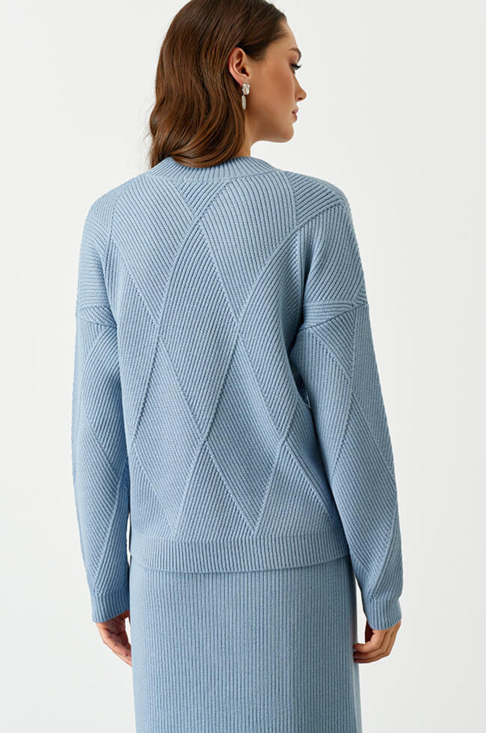 22740 Джемпер женский (голубой)