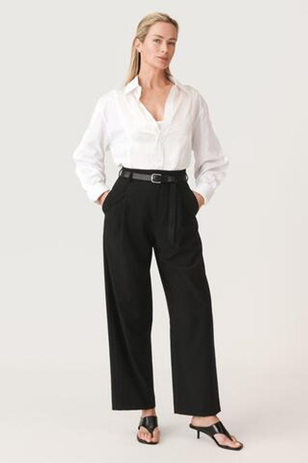 ZARA ДЛИННЫЙ КОЖАНЫЙ РЕМЕНЬ — 50TH ANNIVERSARY, ЧЕРНЫЙ