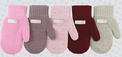 Варежки дет. ТМ-808д р.14(56) в ассорт. (Теплыши), 1 шт.