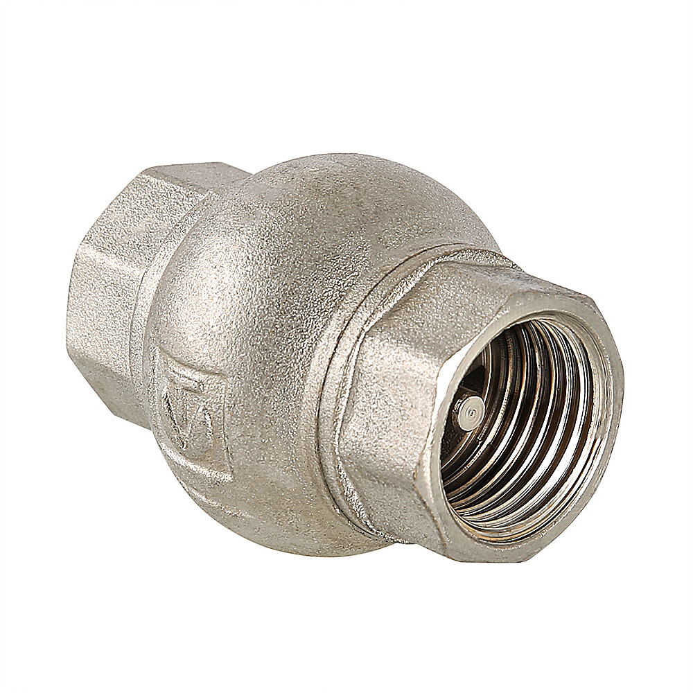 Клапан обратный Valtec 1/2 (латунный золотн) 9893
