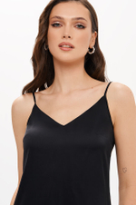 23441 Топ женский (черный)