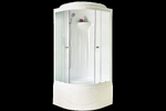 Душевая кабина Royal Bath RB90BK1-M 90x90 профиль белый/стекло матовое