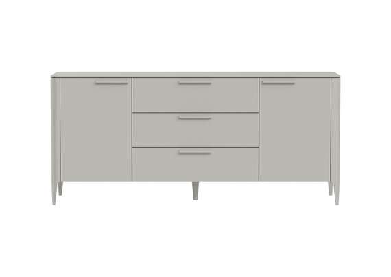 Тумба Type 2 двери 3 ящика (серо-бежевый)