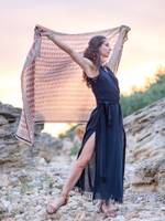 Легкий шарф-платок