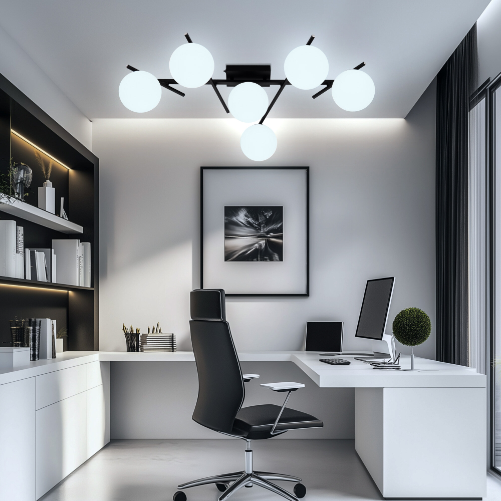 Citilux DORSY CL223162 LED Люстра поворотная Чёрная