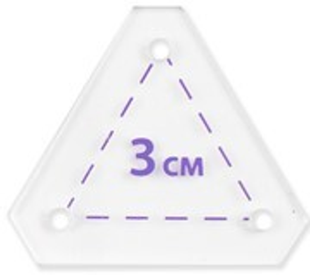 Линейка для пэчворка Aurora Треугольник 3 см
