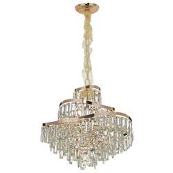 Citilux NAIAD CL315152 Люстра хрустальная подвесная Золото