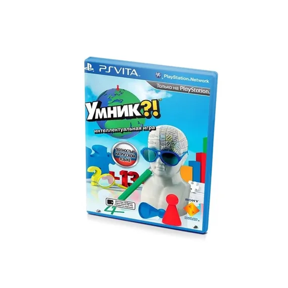 PS VITA Умник?! (Smart As..) (Б/У, без коробки, Полностью на русском языке, PCSF-00217)