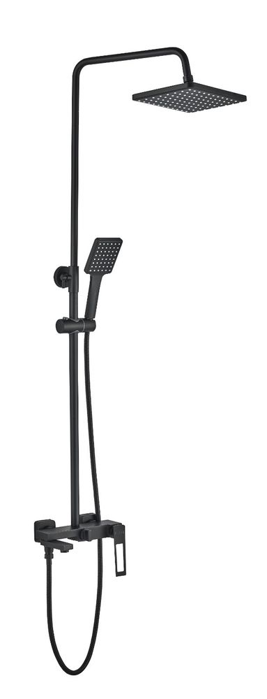 Стойка душевая со смесителем HAIBA HB24817-7 черный