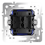 Механизм выключателя с самовозвратом двухклавишного 10А, S70