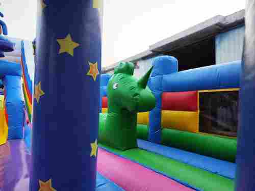 Коммерческий батут "Космические зверята" 12*6*6 м